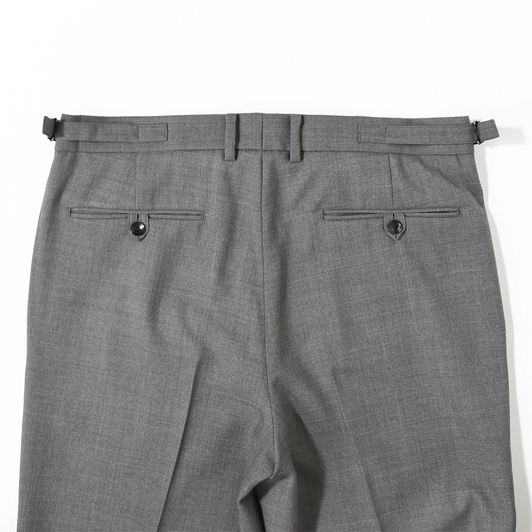 [m26c06pt02c]marka(マーカ) Recycled Polyester Wool Gabardine Regular Fit Straight Trousers(リサイクルポリエステルウールギャバジンレギュラーフィットストレートトラウザーズ)の商品画像