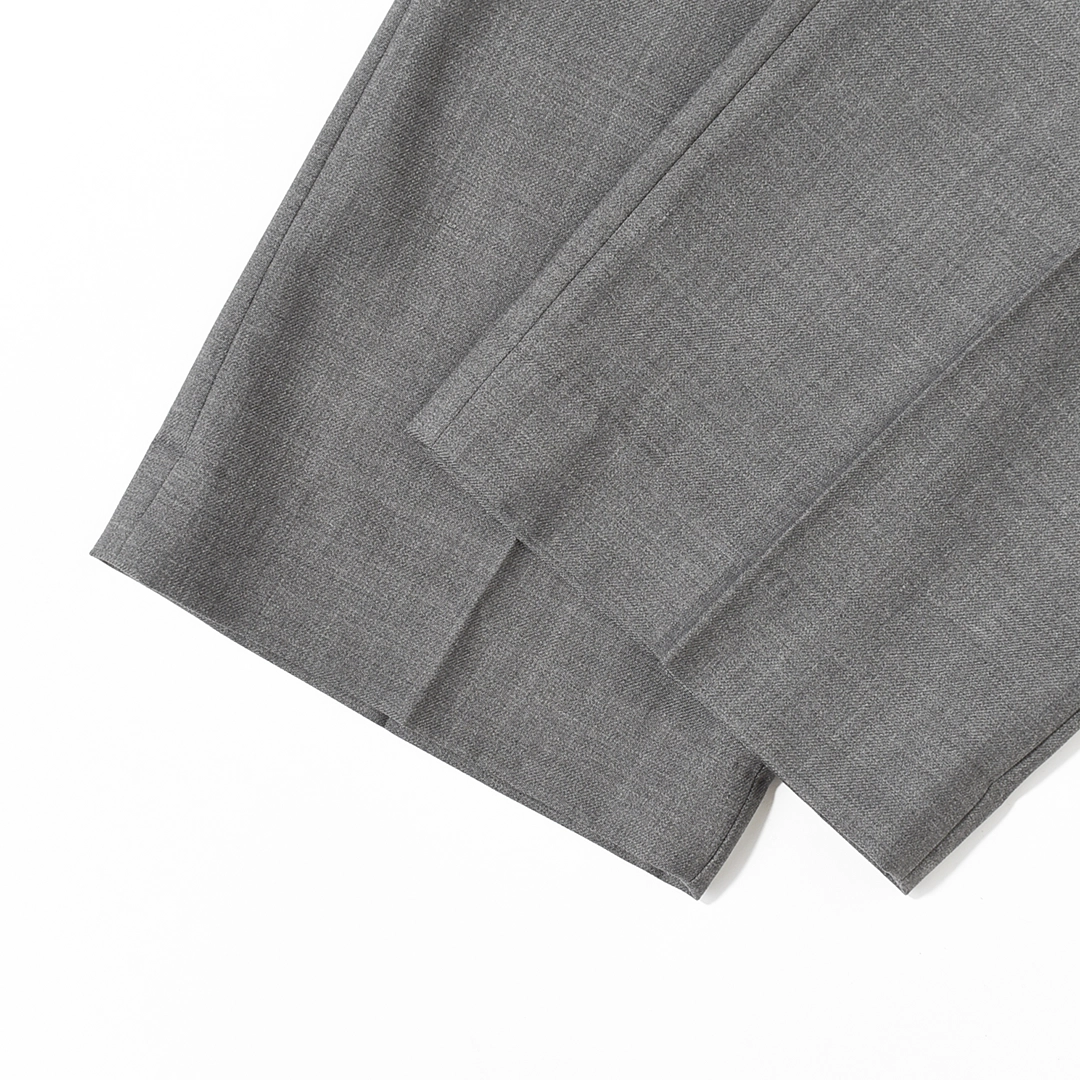 [m26c06pt02c]marka(マーカ) Recycled Polyester Wool Gabardine Regular Fit Straight Trousers(リサイクルポリエステルウールギャバジンレギュラーフィットストレートトラウザーズ)の商品画像