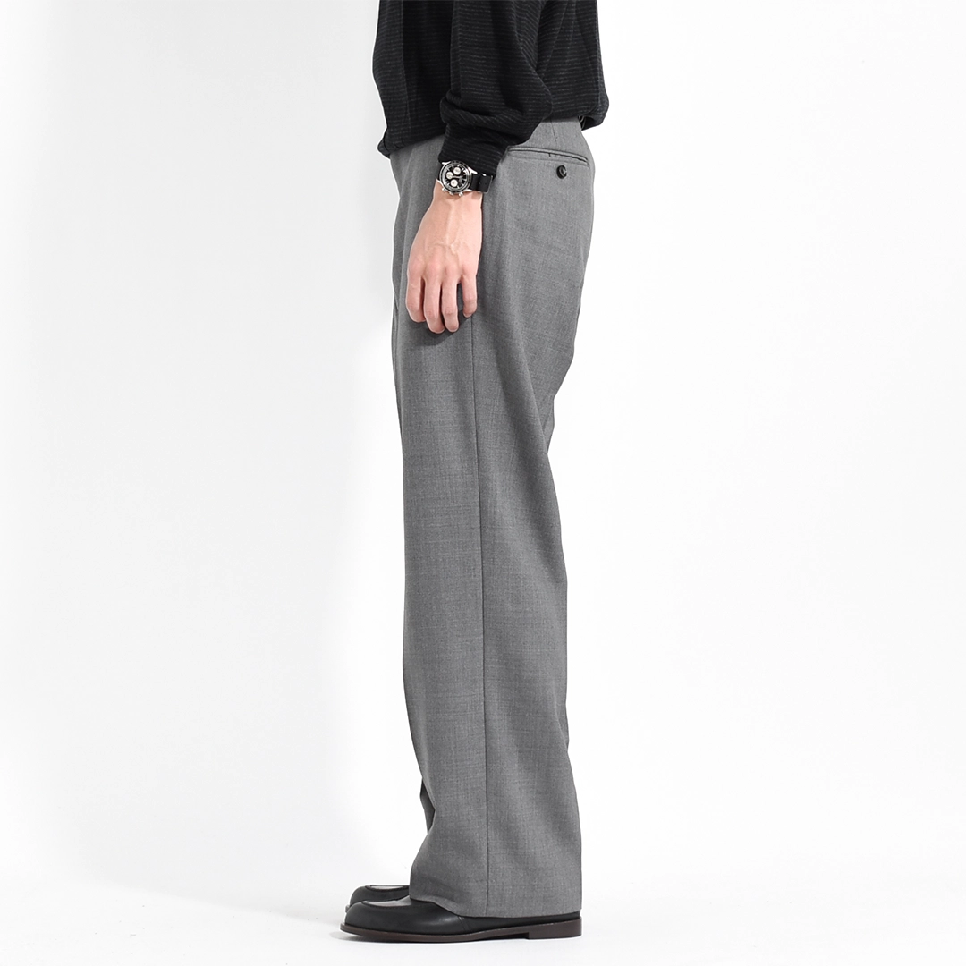 m26c06pt02c]marka(マーカ) Recycled Polyester Wool Gabardine