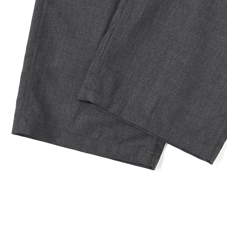 PMAT-PT06]PHIGVEL(フィグベル) HOPSACK WIDE POCKET TROUSERS