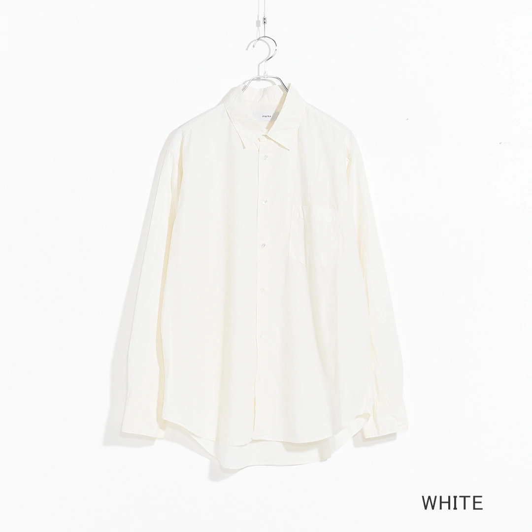 30% OFF】[m25c13sh01c]marka(マーカ) Organic Cotton Silk Typewriter
