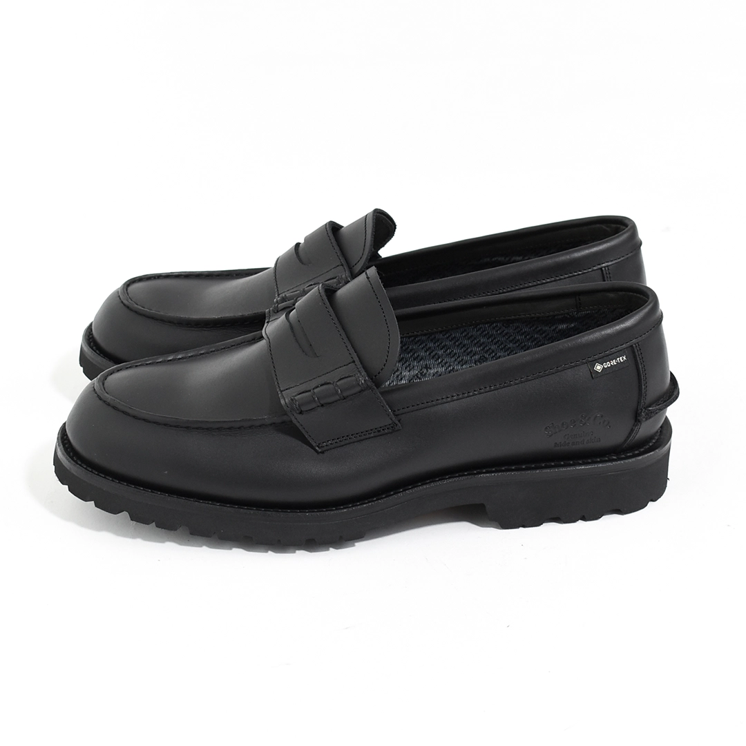 838S]Shoe&Co. (シューアンドコー)Beefroll Loafer GORE-TEX(ビーフ