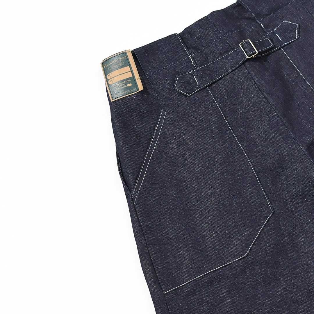 261505]Handwerker(ハンドベーカー)HW Wide Trousers / Cotton Linen