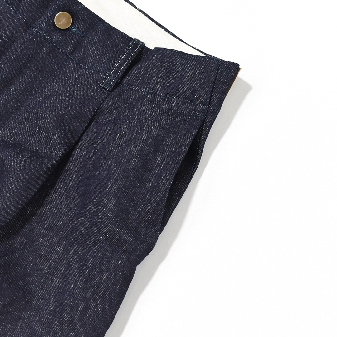 [261505]Handwerker(ハンドベーカー)HW Wide Trousers / Cotton Linen Denim(ハンドベーカーワイドトラウザース/コットンリネンデニム)の商品画像