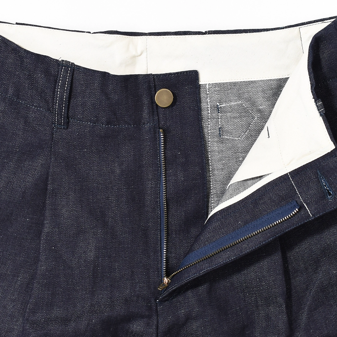 261505]Handwerker(ハンドベーカー)HW Wide Trousers / Cotton Linen