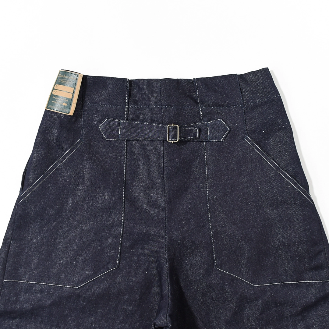 [261505]Handwerker(ハンドベーカー)HW Wide Trousers / Cotton Linen Denim(ハンドベーカーワイドトラウザース/コットンリネンデニム)の商品画像