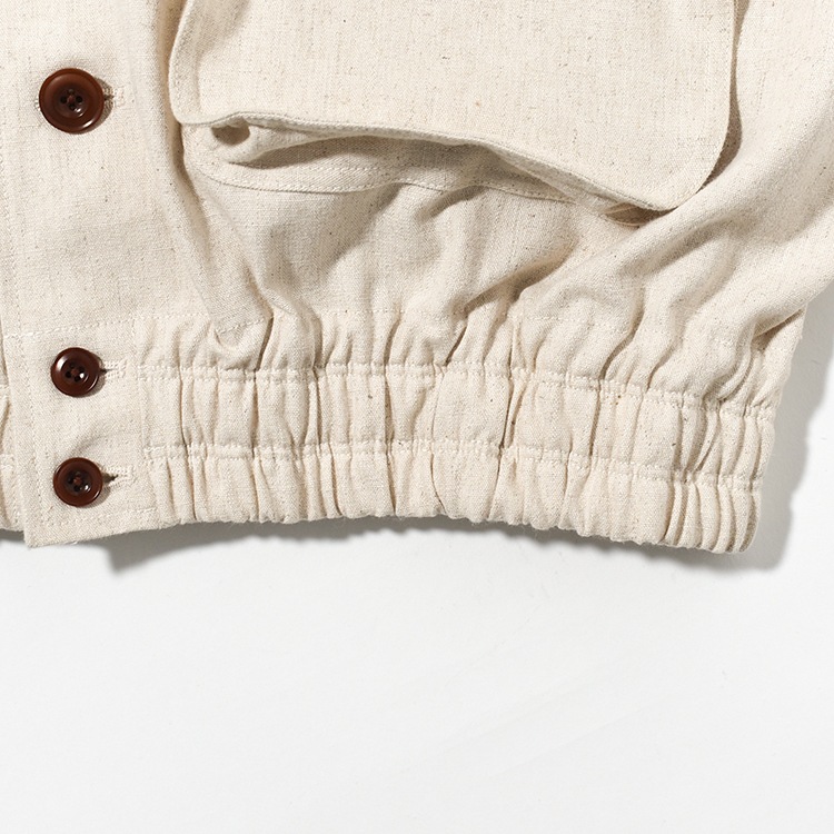 30% OFF】(km251jk01a)KIMURA(キムラ/木村)Cotton Linen Hooked