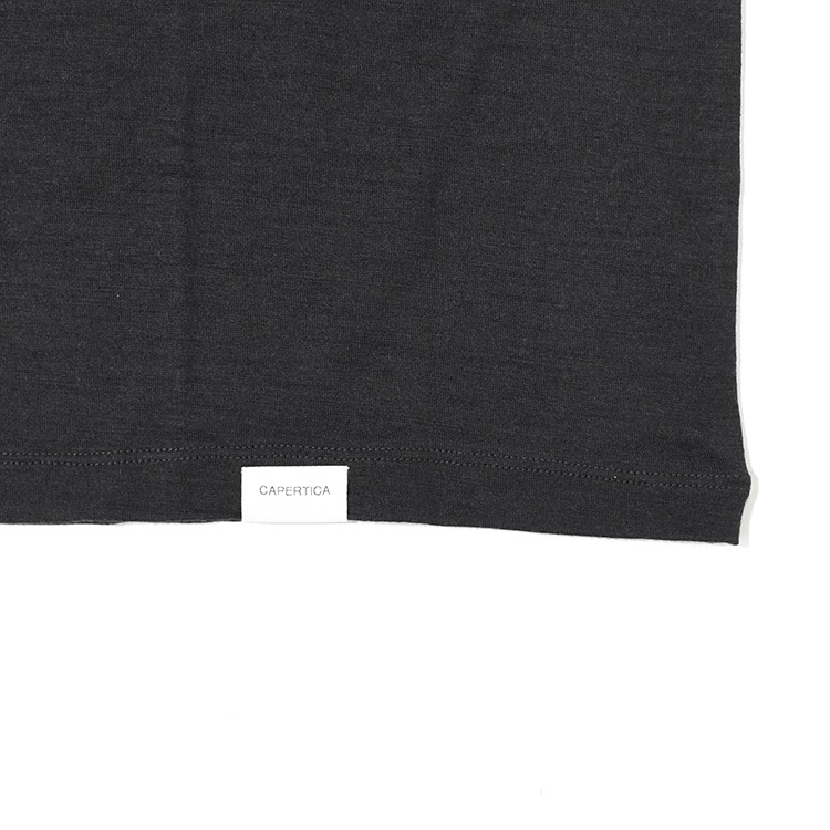 [CAP708CS01] CAPERTICA (カペルチカ) Super120s Washable Wool Jersey Tee（スーパー120sウォッシャブルウールジャージーT）の商品画像