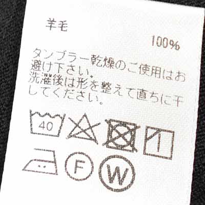 [CAP708CS01] CAPERTICA (カペルチカ) Super120s Washable Wool Jersey Tee（スーパー120sウォッシャブルウールジャージーT）の商品画像