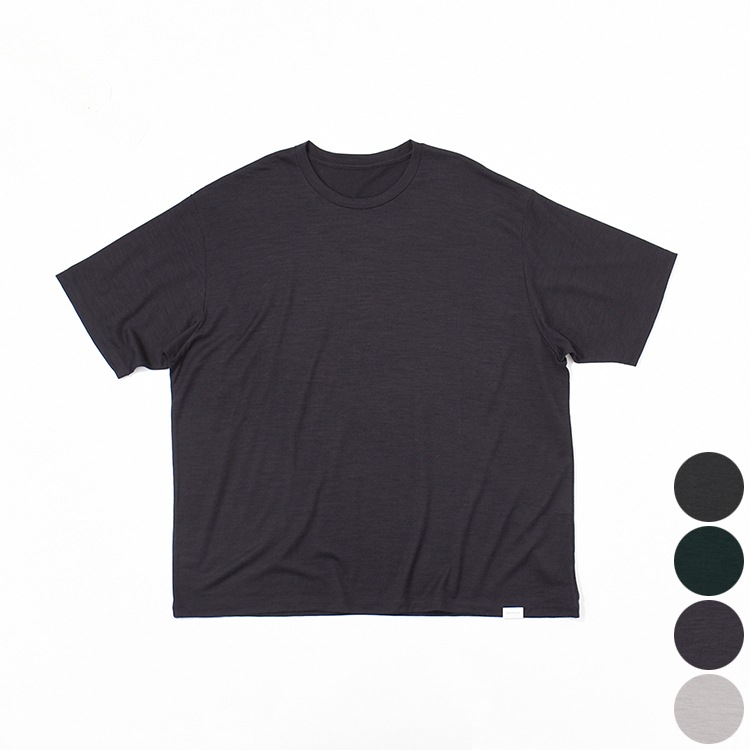 [CAP708CS01] CAPERTICA (カペルチカ) Super120s Washable Wool Jersey Tee（スーパー120sウォッシャブルウールジャージーT）の商品画像
