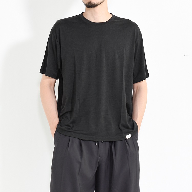 CAPERTICA ウォッシャブル ウール ジャージー スキッパー ポロ CAPERTICA SKIPPER POLO / SUPER 140s WASHABLE WOOL DC JERSEY