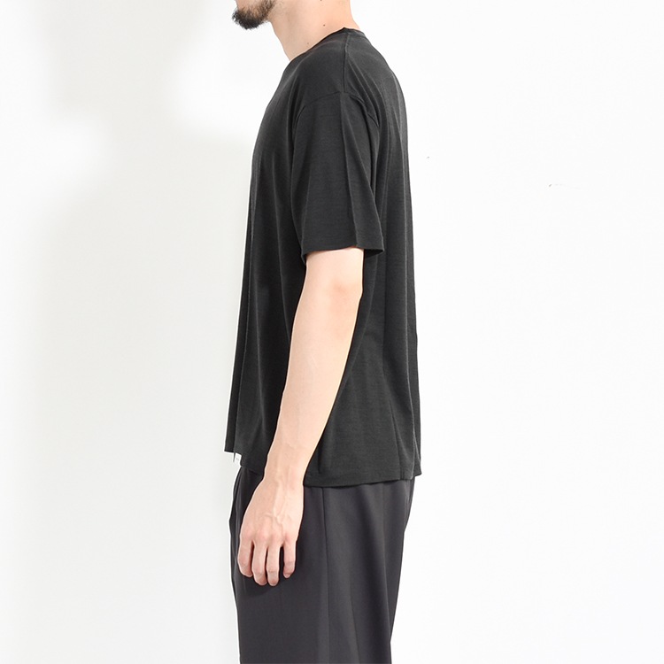 [CAP708CS01] CAPERTICA (カペルチカ) Super120s Washable Wool Jersey Tee（スーパー120sウォッシャブルウールジャージーT）の商品画像