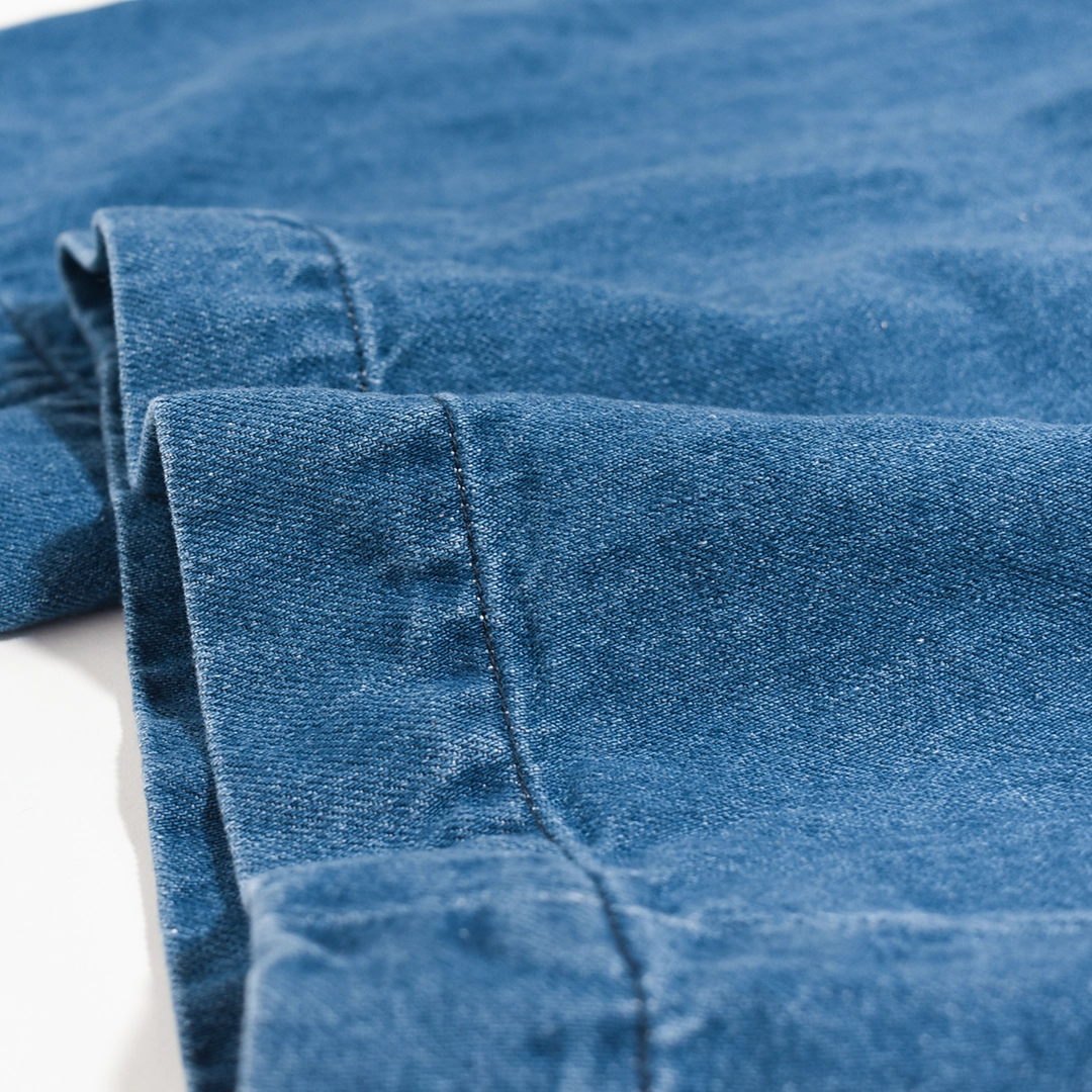 [261505]Handwerker(ハンドベーカー)HW Wide Trousers / Cotton Linen Denim(ハンドベーカーワイドトラウザース/コットンリネンデニム)]Handwerker(ハンドベーカー)HW Wide Trousers / Fade Denim(ハンドベーカーワイドトラウザース/フェードデニム)の商品画像