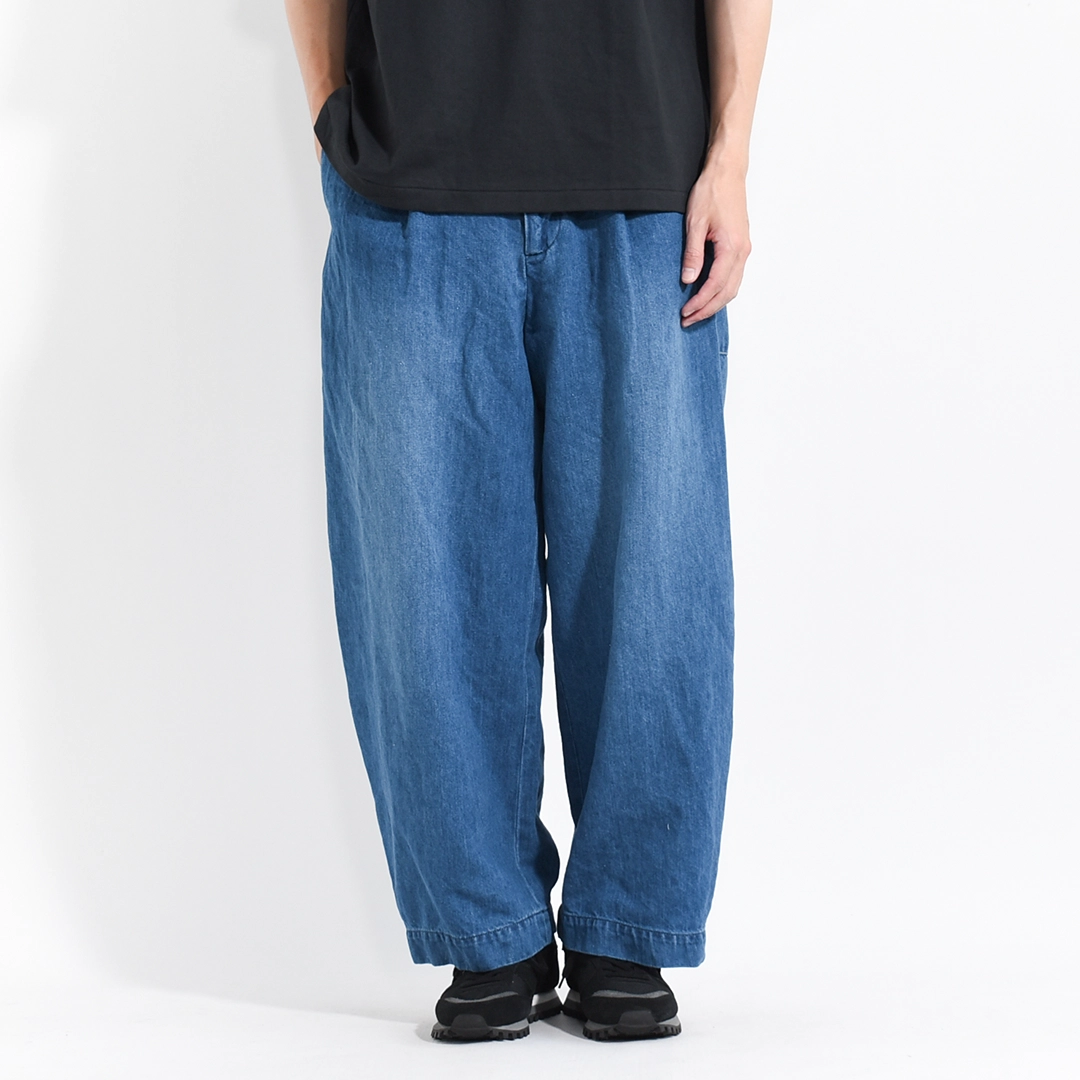 261505]Handwerker(ハンドベーカー)HW Wide Trousers / Cotton Linen