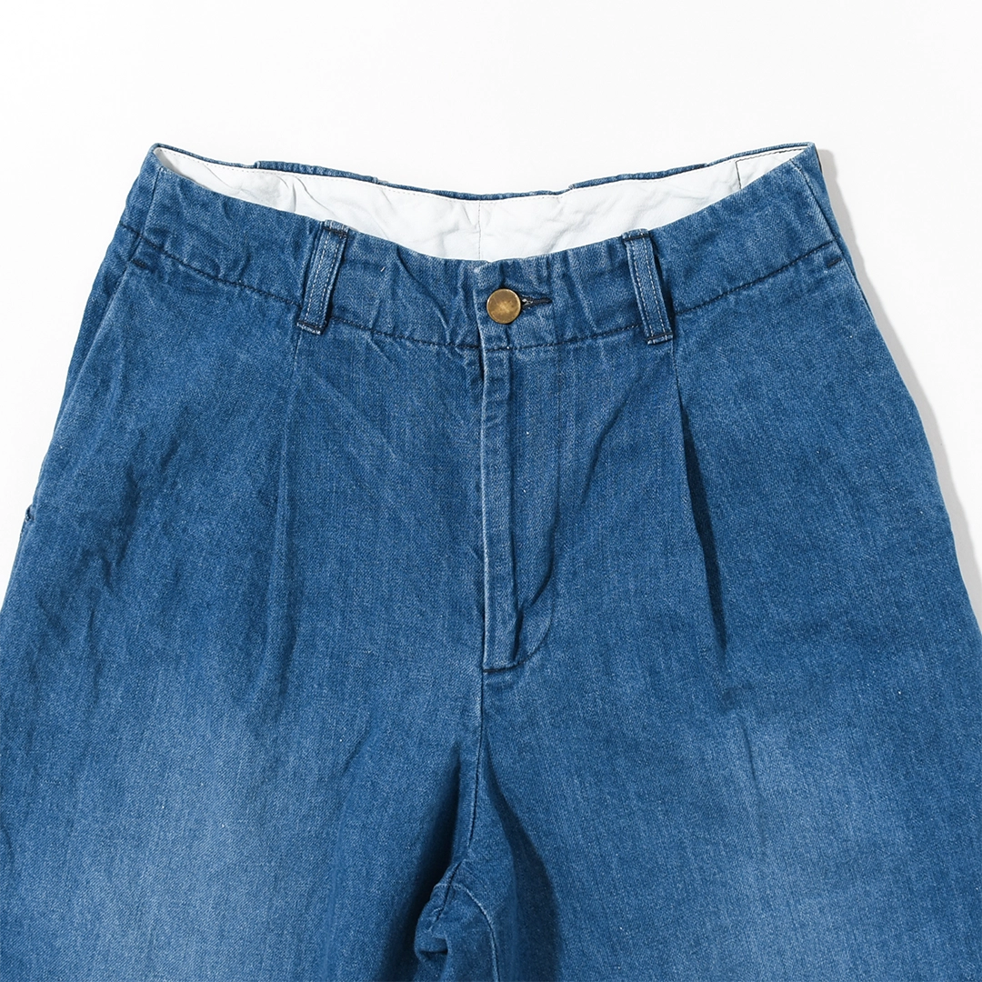 261505]Handwerker(ハンドベーカー)HW Wide Trousers / Cotton Linen