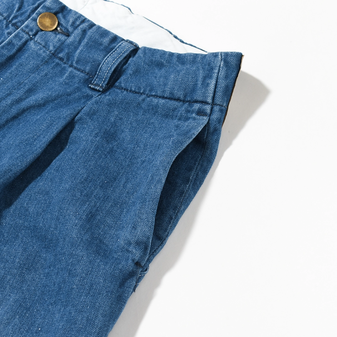 261505]Handwerker(ハンドベーカー)HW Wide Trousers / Cotton Linen
