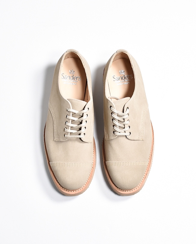 靴 Sanders Military Derby Shoe GB 8 Sanders Military Derby Shoe GB 8 Sanders 1128b Military