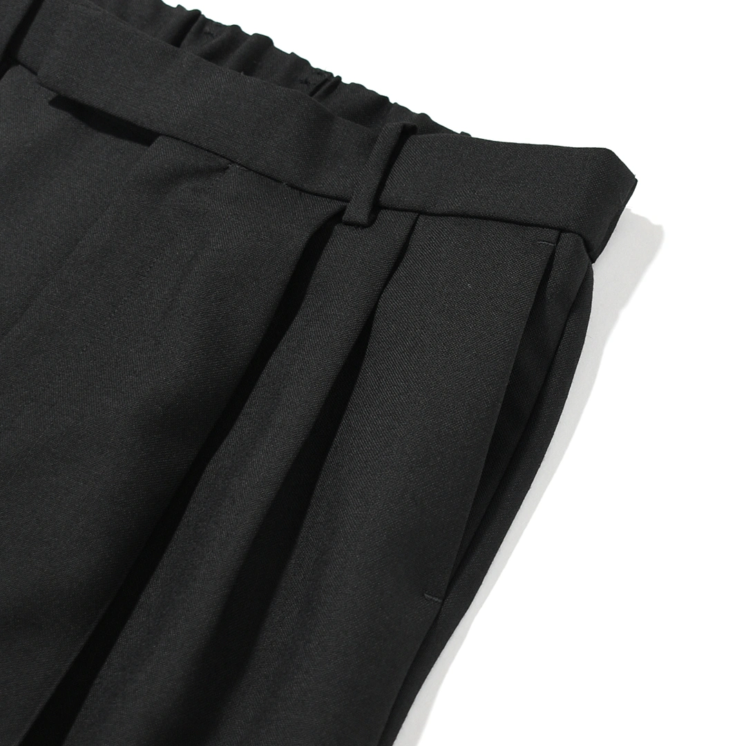 [a26a91pt02c]MARKAWARE (マーカウェア)Heavy Organic Wool Double Pleated Classic Wide Trousers(オーガニックウールヘビートロピカルダブルプリーテッドクラシックワイドトラウザーズ)の商品画像