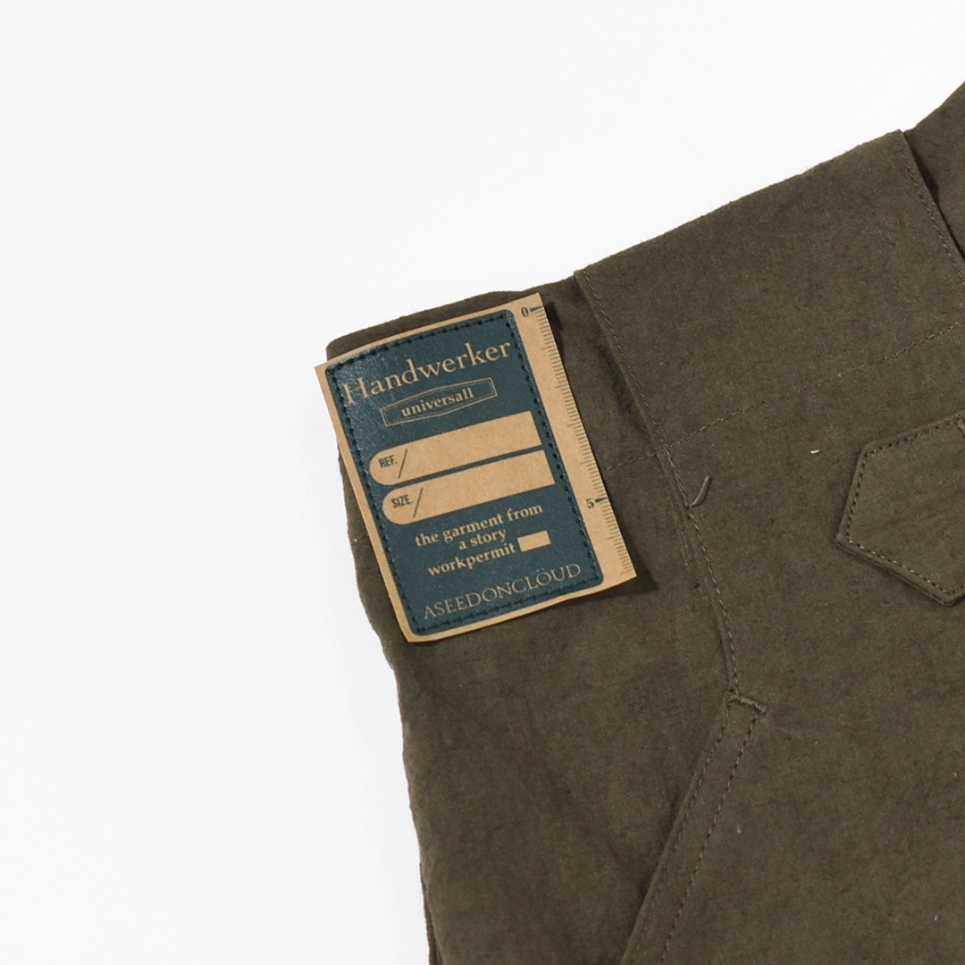 [261507]Handwerker(ハンドベーカー)HW Wide Trousers / Cotton Linen(ハンドベーカーワイドトラウザース/コットンリネン)の商品画像