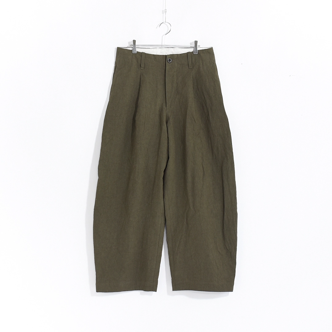 [261507]Handwerker(ハンドベーカー)HW Wide Trousers / Cotton Linen(ハンドベーカーワイドトラウザース/コットンリネン)の商品画像