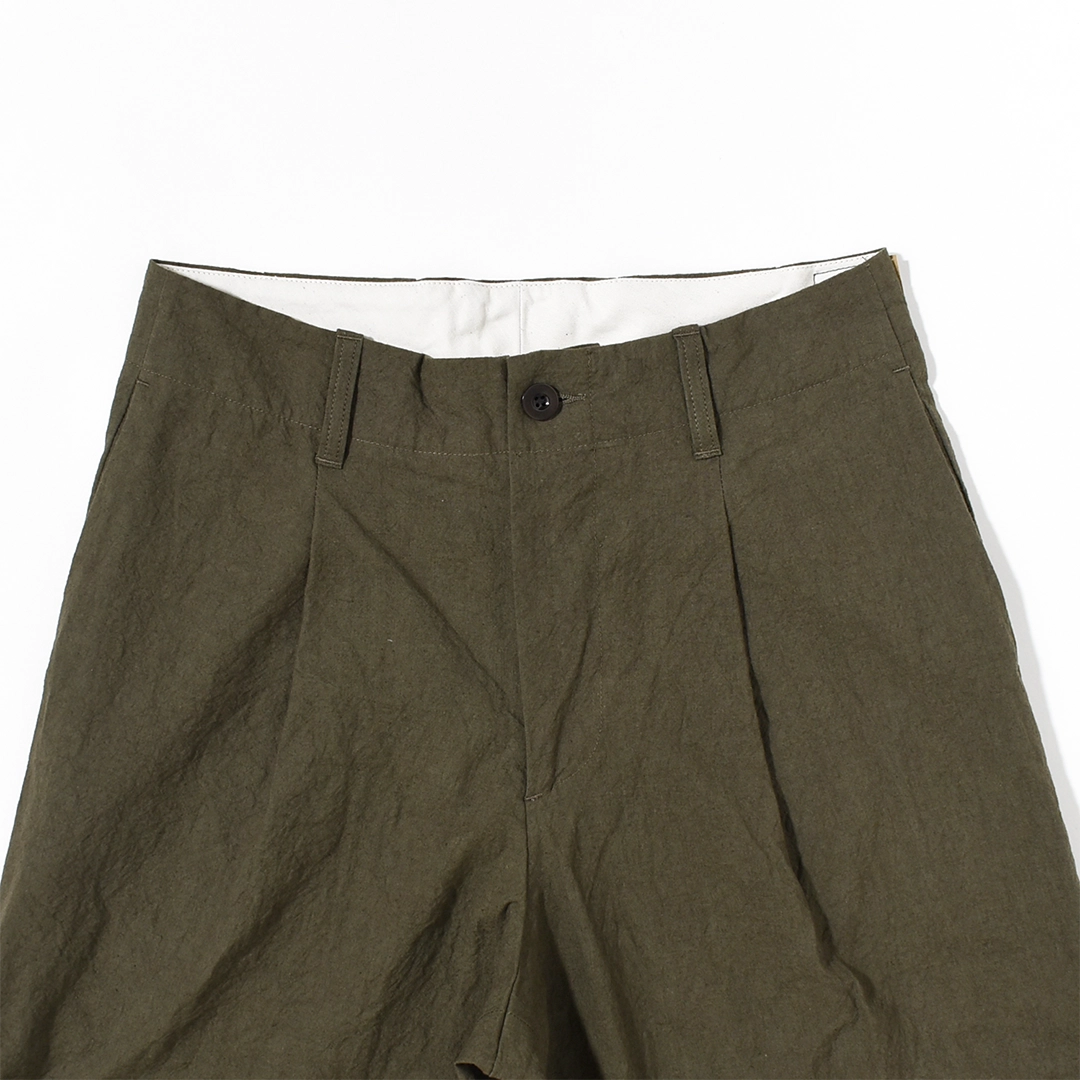 [261507]Handwerker(ハンドベーカー)HW Wide Trousers / Cotton Linen(ハンドベーカーワイドトラウザース/コットンリネン)の商品画像