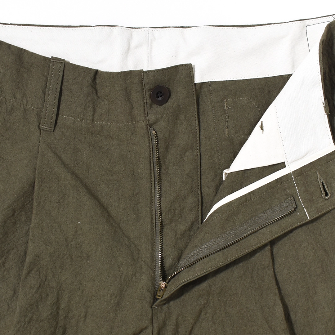 [261507]Handwerker(ハンドベーカー)HW Wide Trousers / Cotton Linen(ハンドベーカーワイドトラウザース/コットンリネン)の商品画像