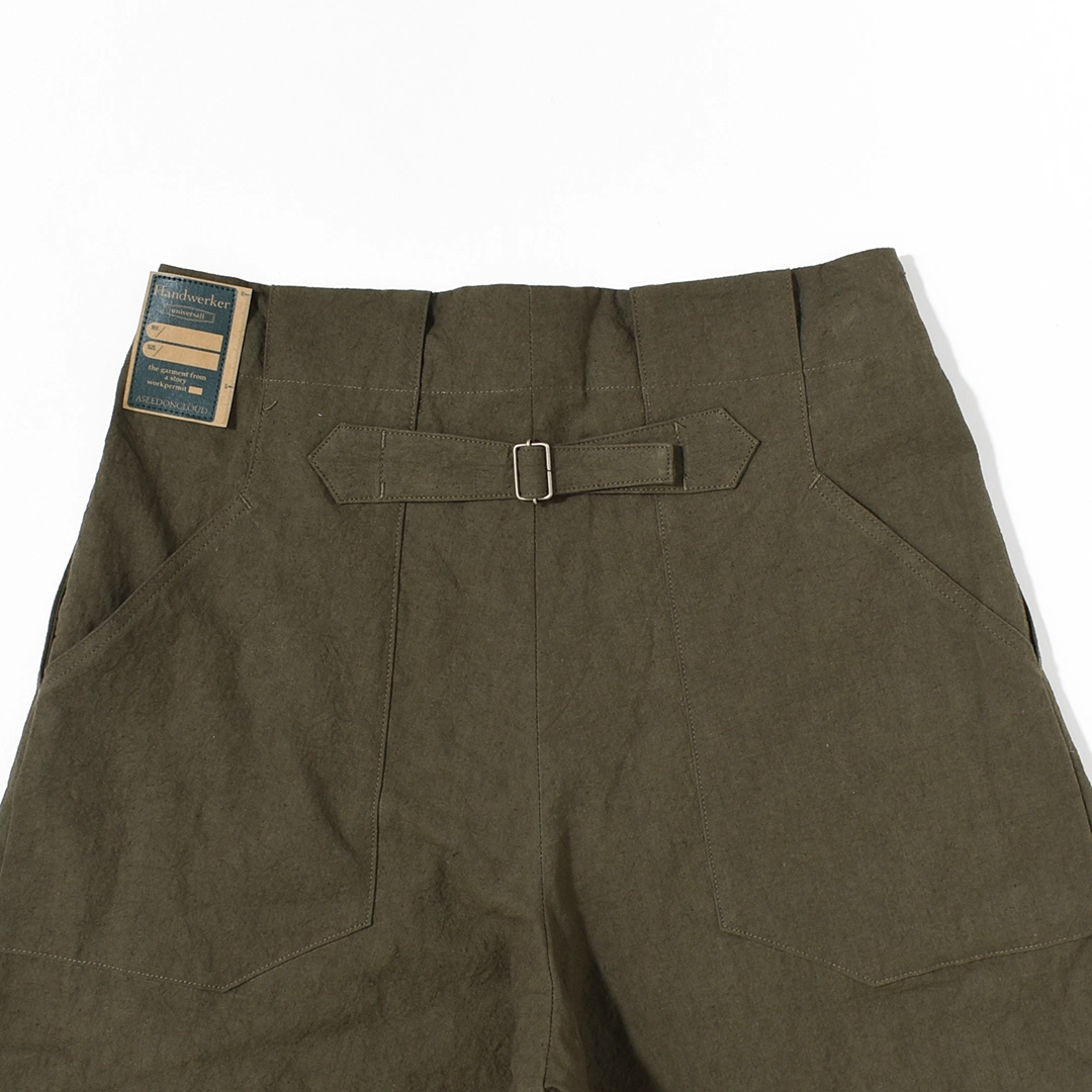 [261507]Handwerker(ハンドベーカー)HW Wide Trousers / Cotton Linen(ハンドベーカーワイドトラウザース/コットンリネン)の商品画像