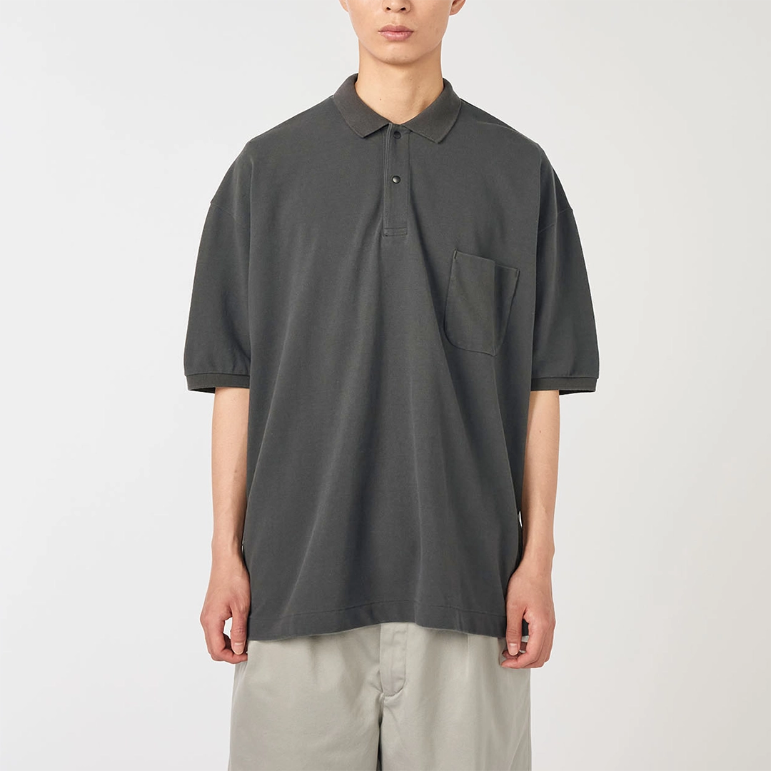 s26sh089]nanamica(ナナミカ) S/S Polo Shirt (ショートスリーブ
