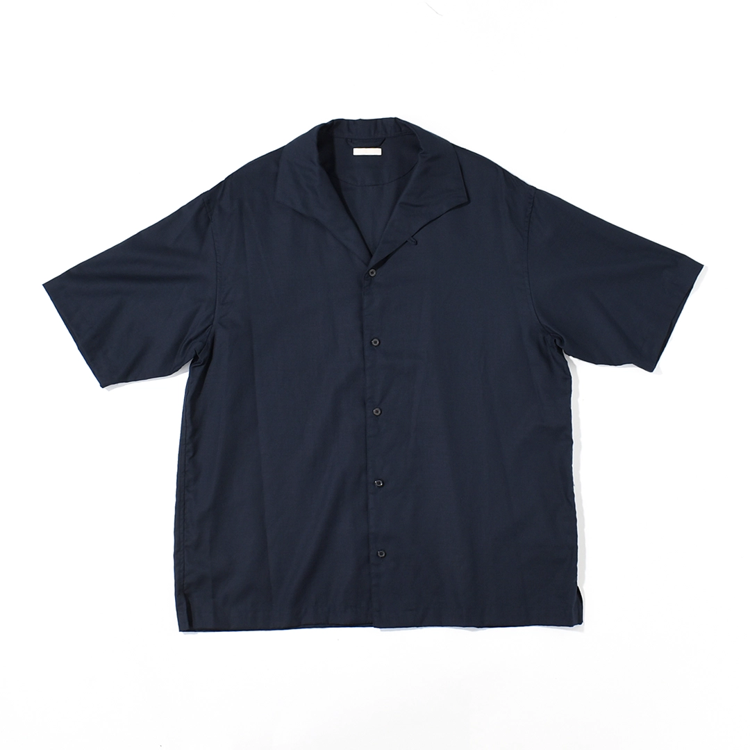 USH70-LA198-A]ULTERIOR(アルテリア)Silky Soft Twill Shark Collar