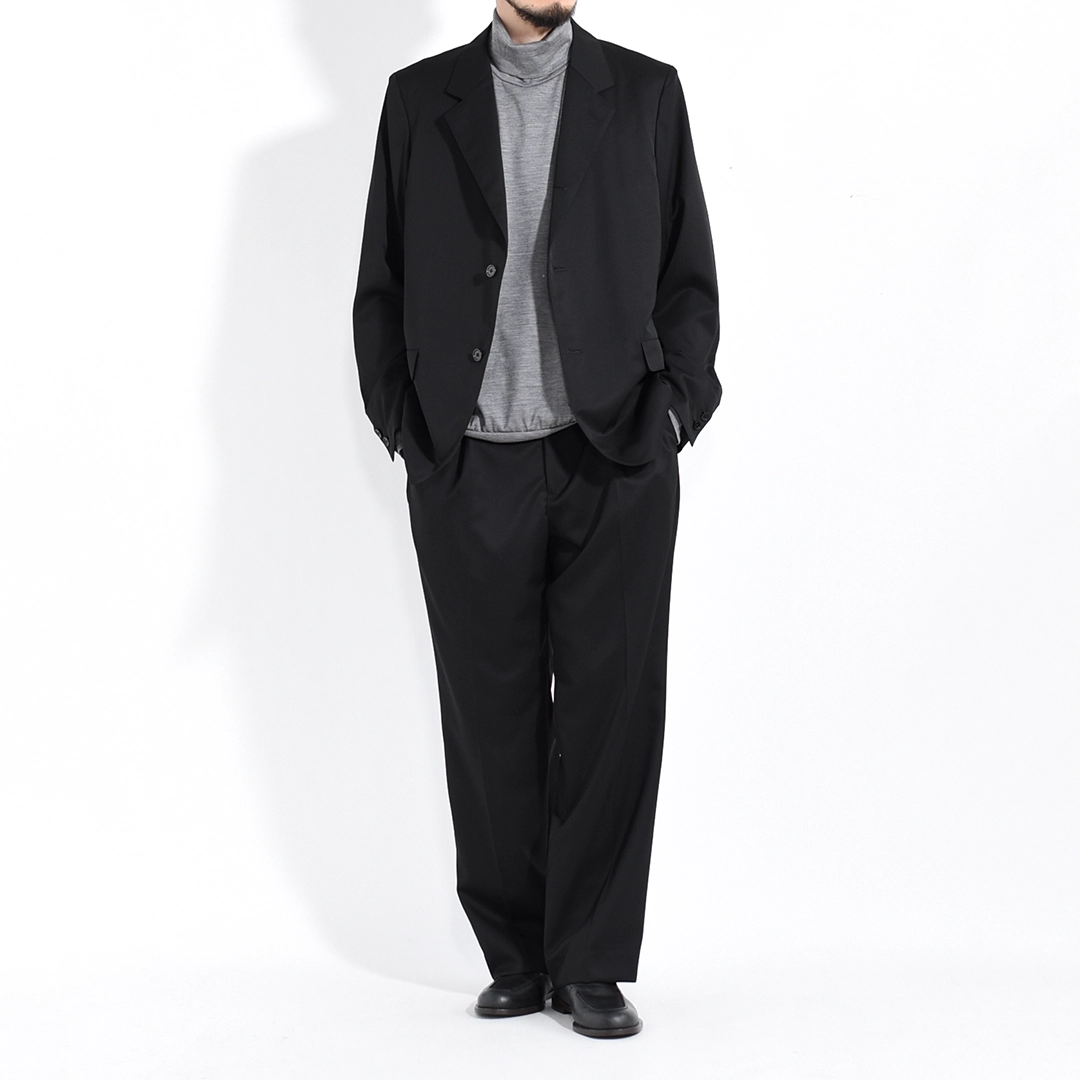 a26c02jk01c]MARKAWARE (マーカウェア) Organic Wool 2/80 Gabardine
