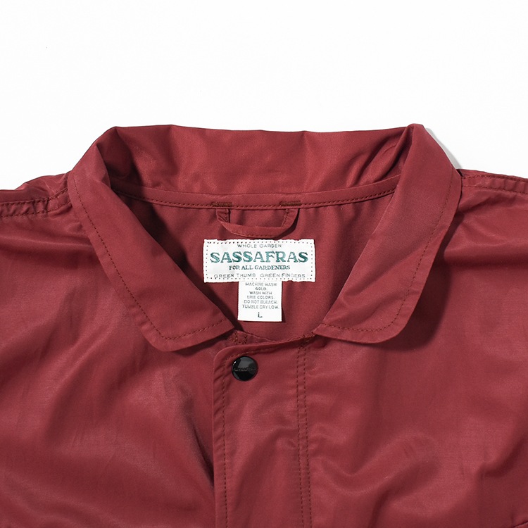 ササフラス　ディグズクルー　バド　パーカー SASSAFRAS × URBAN RESEARCH DOORS Digs Crew Protective Jacket