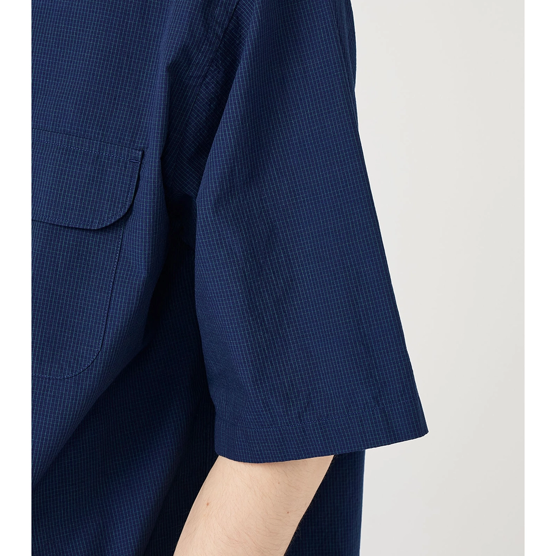 【30% OFF】[s26sg068]nanamica(ナナミカ) Regular Collar S/S Shirt (レギュラーカラーショートスリーブシャツ)【SUMMER SALE】の商品画像