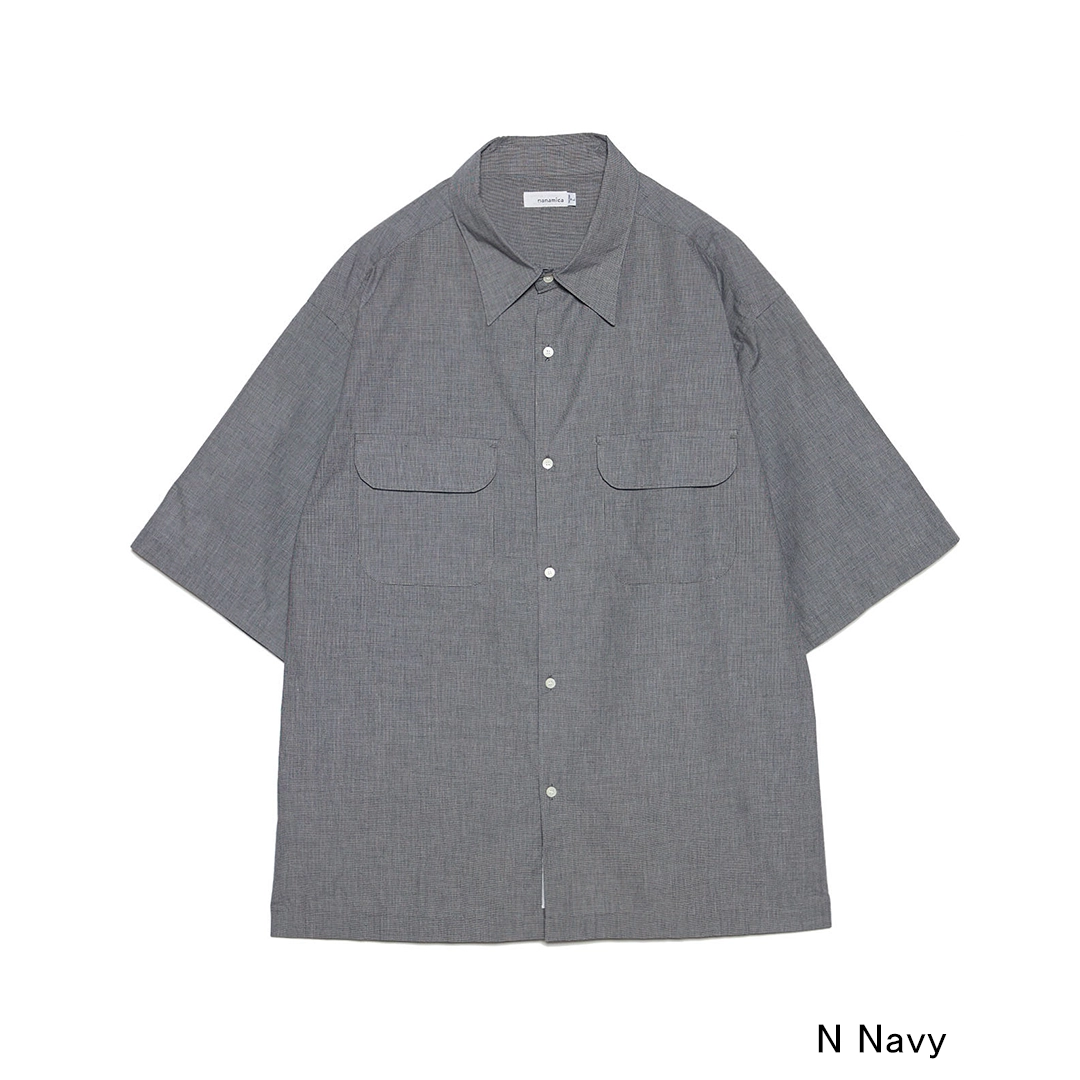 s26sg068]nanamica(ナナミカ) Regular Collar S/S Shirt (レギュラー