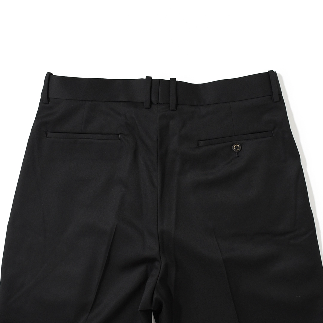 [a26c02pt01c]MARKAWARE (マーカウェア) Organic Wool 2/80 Gabardine Double Pleated Straight Trousers(オーガニックウール 2/80 ギャバジンダブルプリーテッドストレートトラウザーズ)の商品画像
