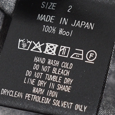 m25c21cs02c]marka(マーカ) 2/72 Wool Single Jersey Washable Crew