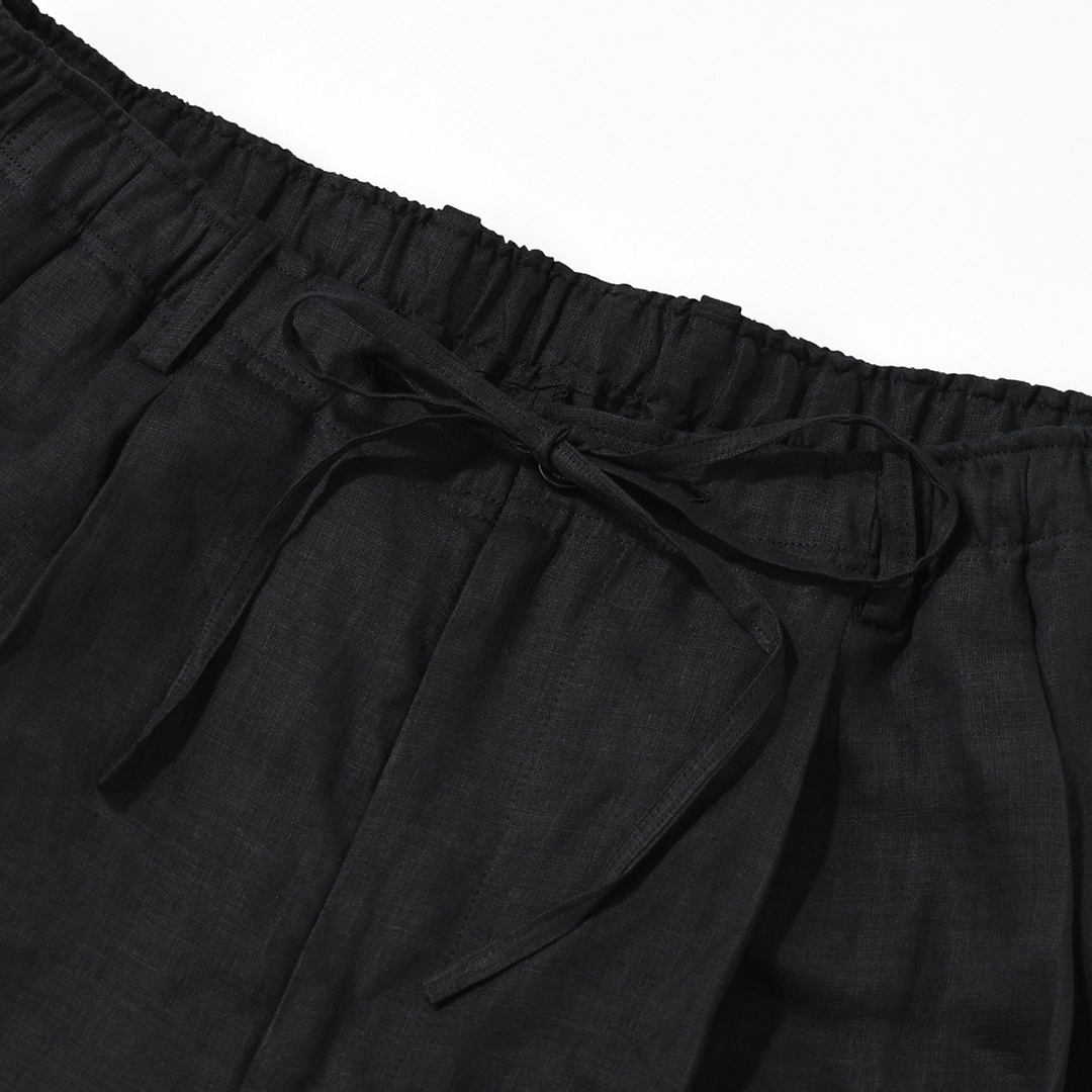 [a26b05pt01c]MARKAWARE (マーカウェア) Hemp Shirting Double Pleated Easy Trousers(ヘンプ細布ダブルプリーテッドイージートラウザーズ)の商品画像