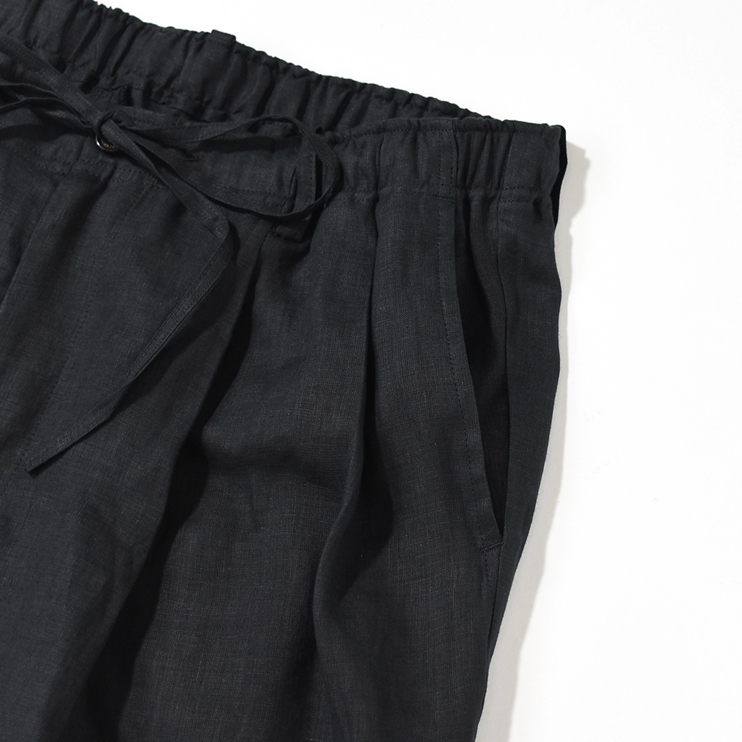 [a26b05pt01c]MARKAWARE (マーカウェア) Hemp Shirting Double Pleated Easy Trousers(ヘンプ細布ダブルプリーテッドイージートラウザーズ)の商品画像