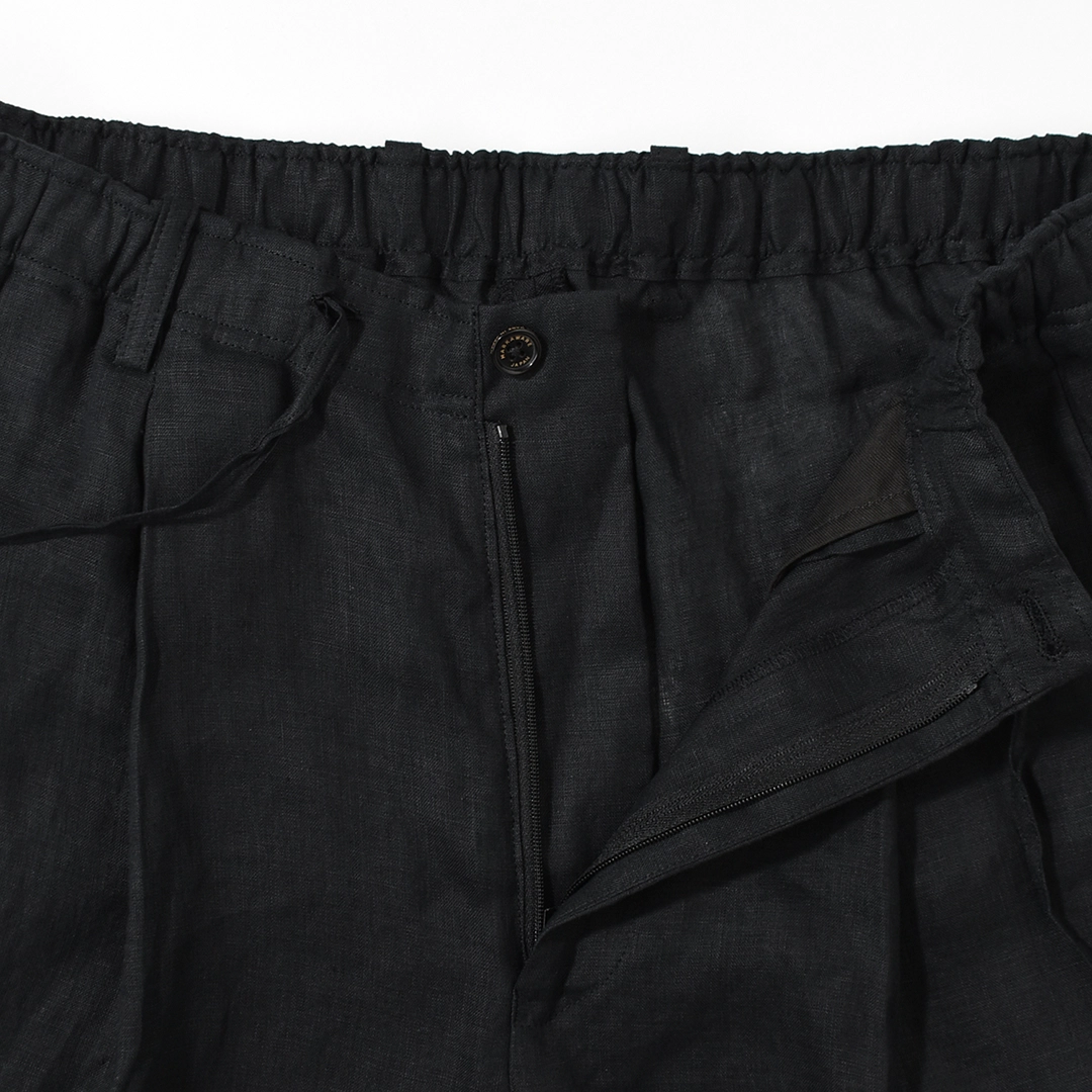 [a26b05pt01c]MARKAWARE (マーカウェア) Hemp Shirting Double Pleated Easy Trousers(ヘンプ細布ダブルプリーテッドイージートラウザーズ)の商品画像