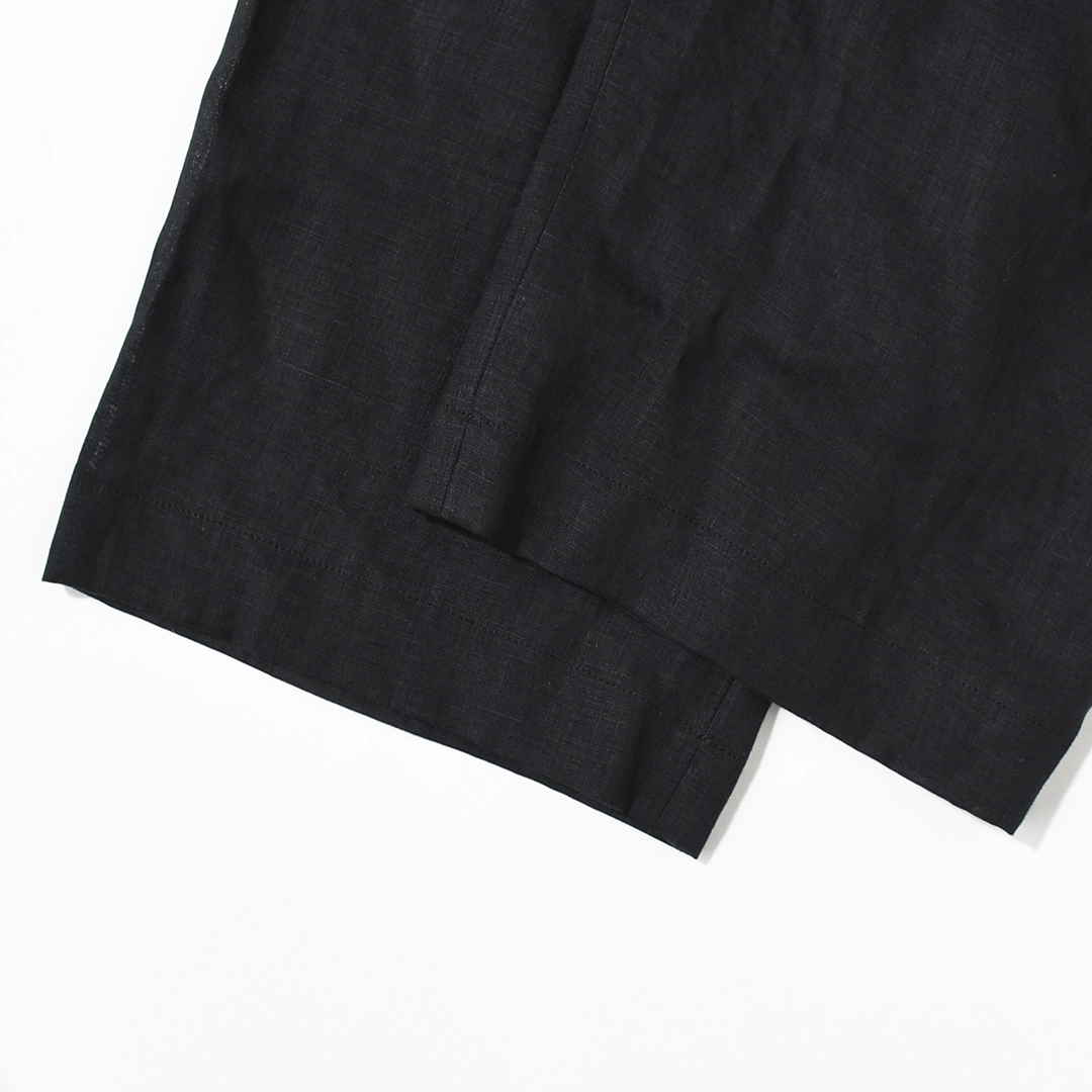 [a26b05pt01c]MARKAWARE (マーカウェア) Hemp Shirting Double Pleated Easy Trousers(ヘンプ細布ダブルプリーテッドイージートラウザーズ)の商品画像