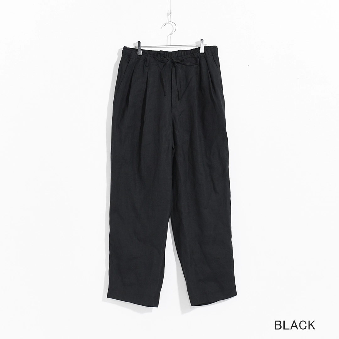 a26b05pt01c]MARKAWARE (マーカウェア) Hemp Shirting Double Pleated