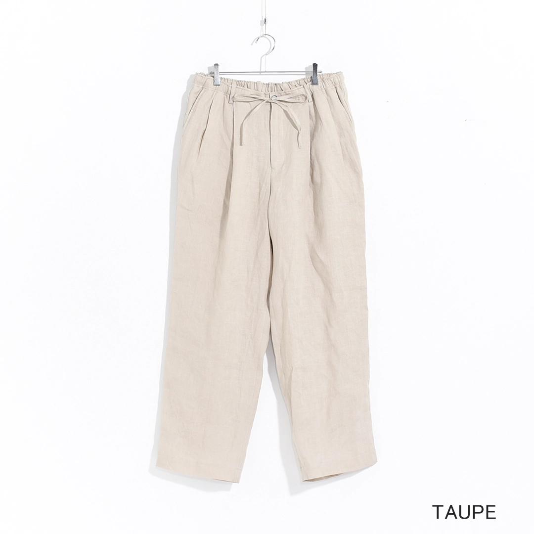 a26b05pt01c]MARKAWARE (マーカウェア) Hemp Shirting Double Pleated