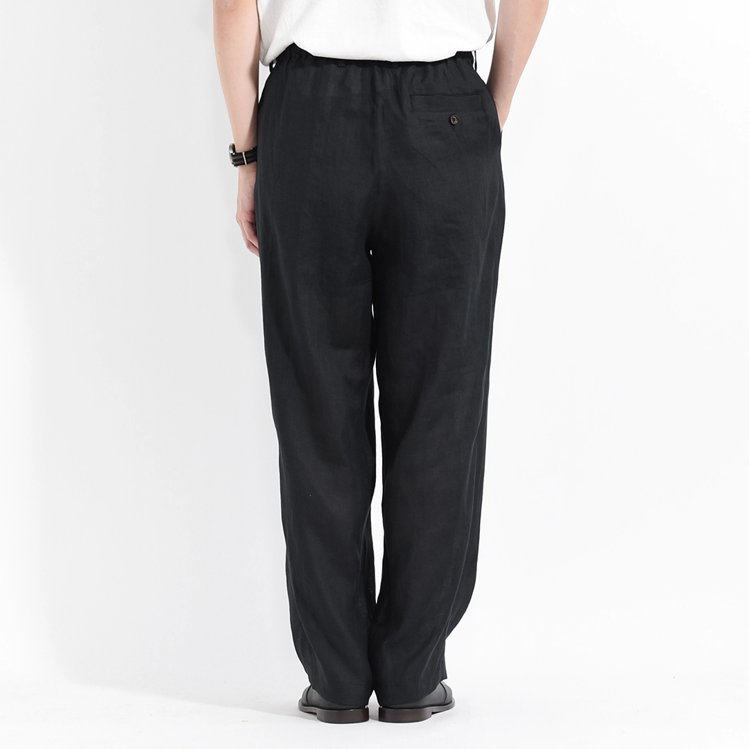a26b05pt01c]MARKAWARE (マーカウェア) Hemp Shirting Double Pleated