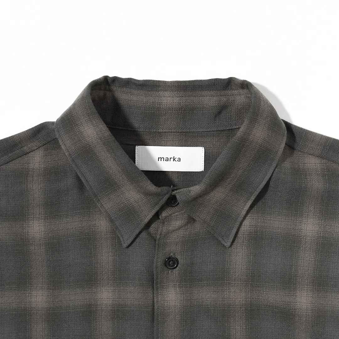 30% OFF】[m25c22sh01c]marka(マーカ) Super 140's 2/96 Wool Viyella