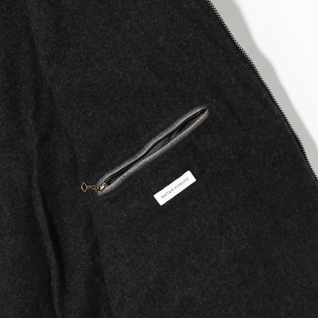 [KS25FJK15]KAPTAIN SUNSHINE(キャプテンサンシャイン) Cotton Hemp Hoody Jacket (コットンヘンプフーディージャケット)の商品画像