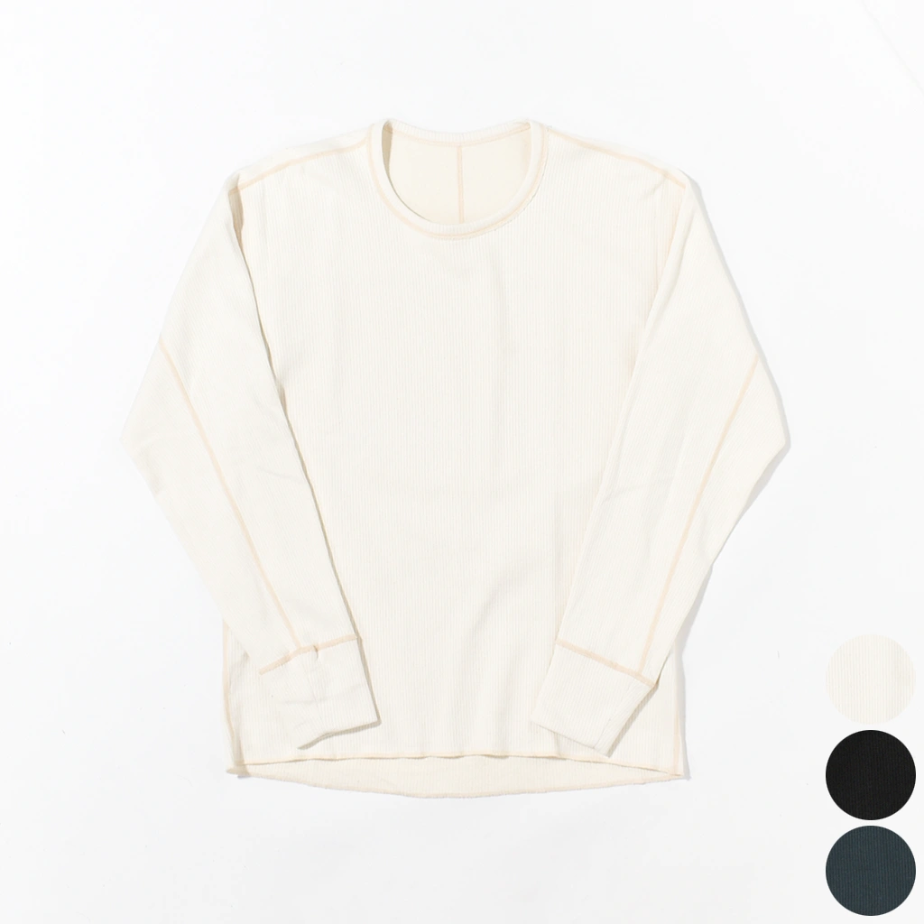 T-38]MITTAN(ミタン/ミッタン)OC絹紬糸クルーネック長袖 | MITTAN