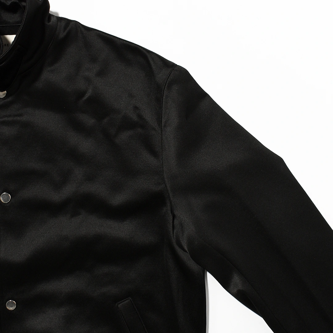 a25c12bl01c]MARKAWARE (マーカウェア) BRATAC Silk x Cashmere Satin
