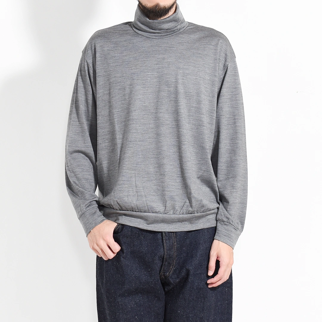 m25c21cs01c]marka(マーカ) 2/72 Wool Single Jersey Washable Turtle