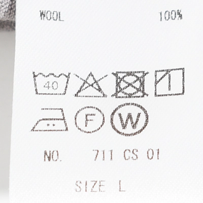 711CS01] CAPERTICA (カペルチカ)Super120s W/Wool Jersey / S120 Wool
