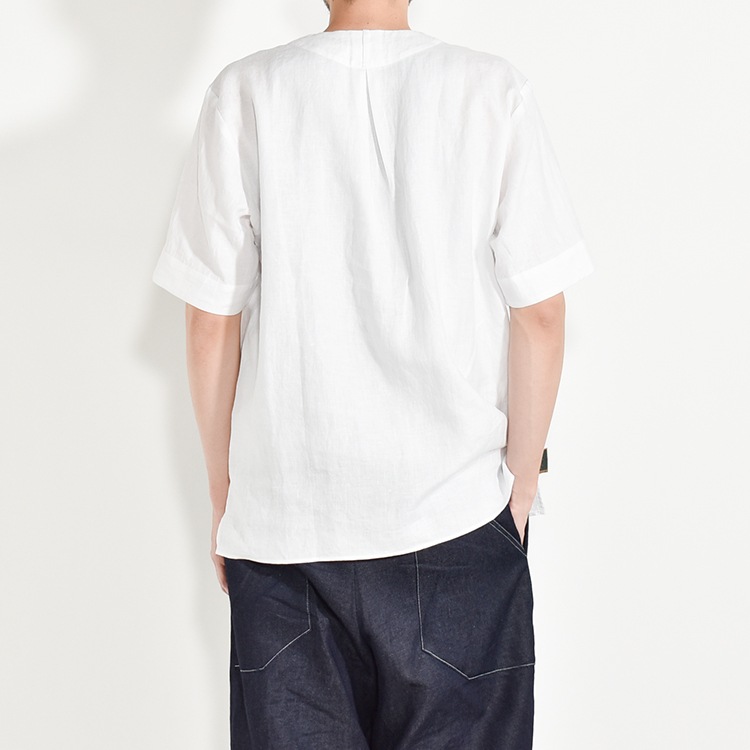 【50% OFF】(241619)Handwerker(ハンドベーカー)HW shirt Vest/ Linen(ハンドベーカーシャツベスト/リネン)[OUTLET]の商品画像