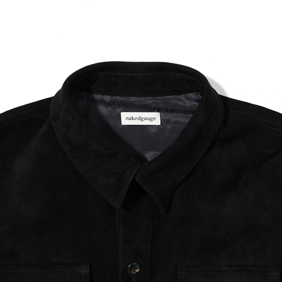 n0031]nakedgauge(ネイキッドゲージ)Goat Suede CPO Jacket(ゴート